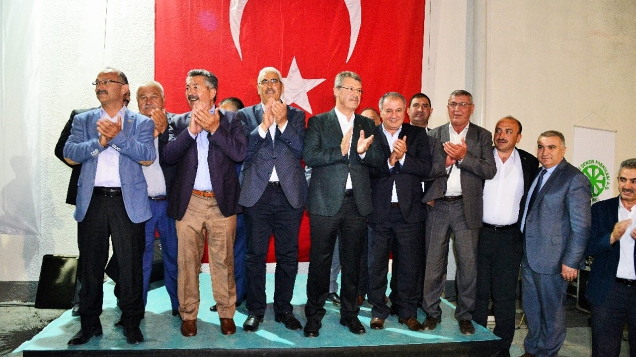 Kayseri'de Başkan Hüseyin Akay, "Şeker sektörünün mihenk taşı Kayseri Şeker olacak"