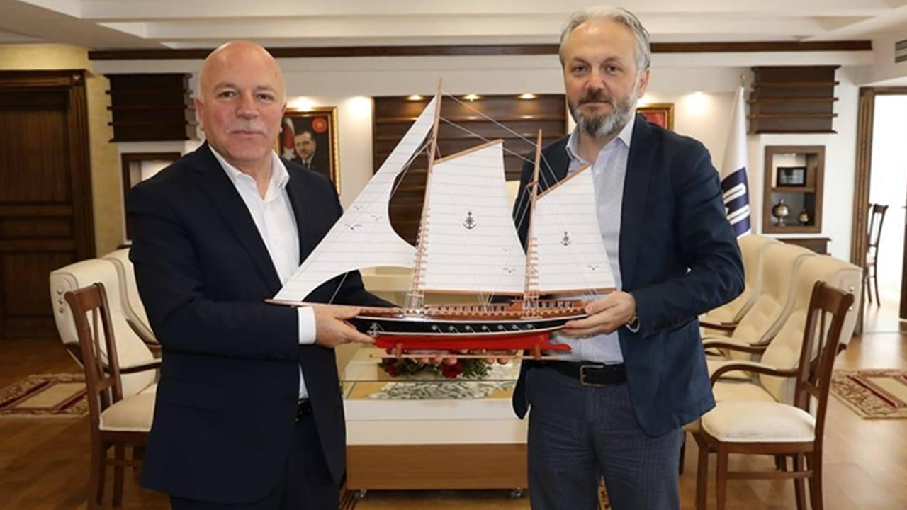 Erzurum'da Aras EPSAŞ’tan Başkan Mehmet Sekmene ziyaret
