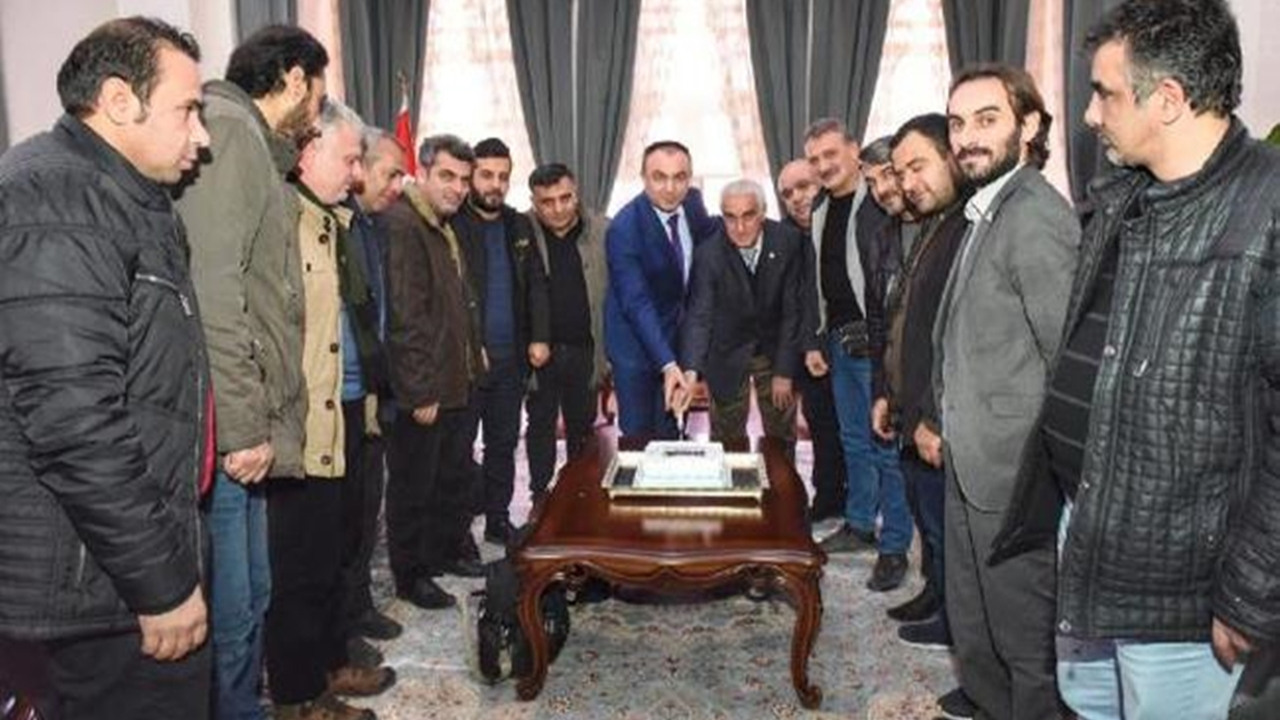 Kilis'te Vali Recep Soytürk, gazeteciler ile buluştu