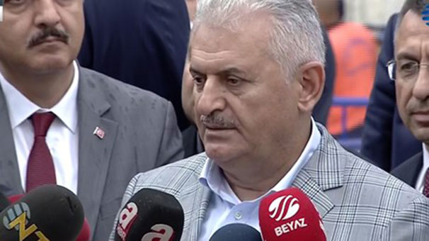 Başbakan'dan PYD'nin vurulmasıyla ilgili flaş açıklama