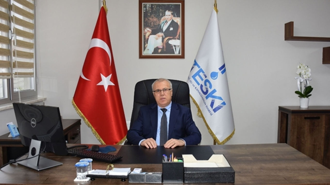 Tekirdağ'da TESKİ Müdürü İbrahim İçöz, Rektör Mümin Şahin’i ağırladı