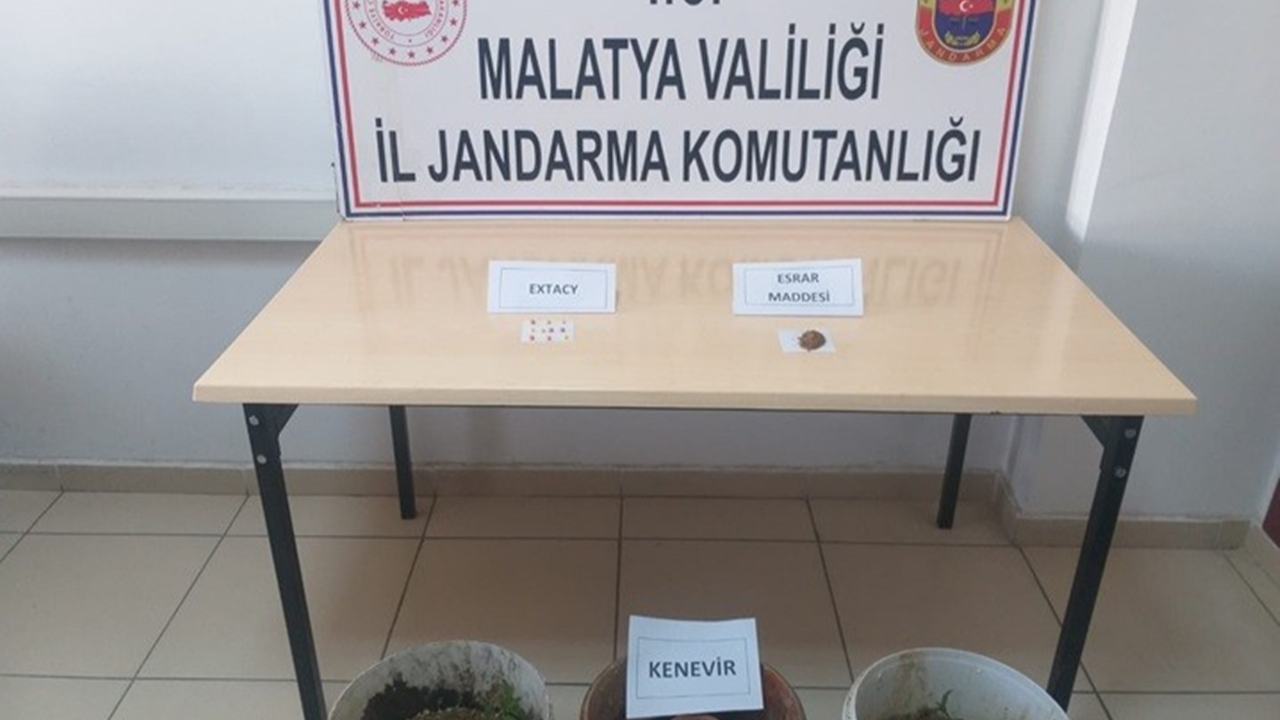 Malatya’da uyuşturucu baskını: 1 tutuklama
