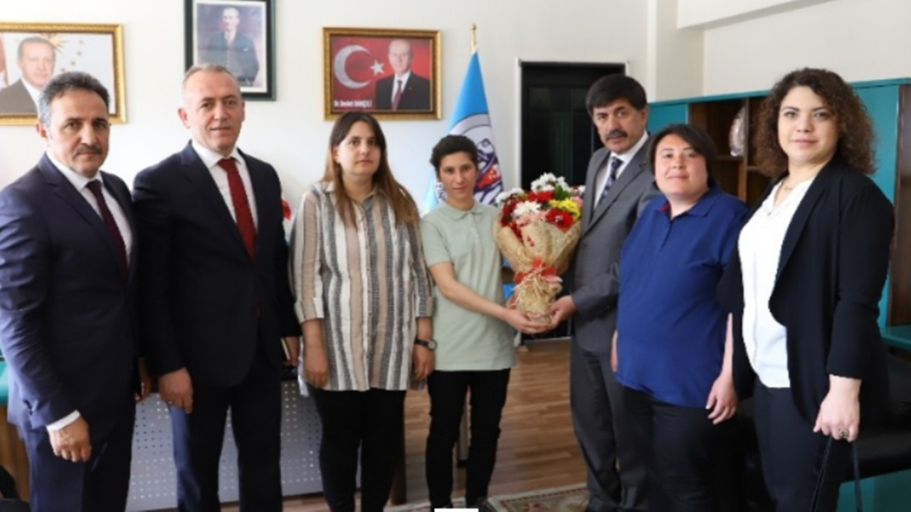 Erzincan'da Muammer Doğan’dan Başkan Bekir Aksun’a ziyaret