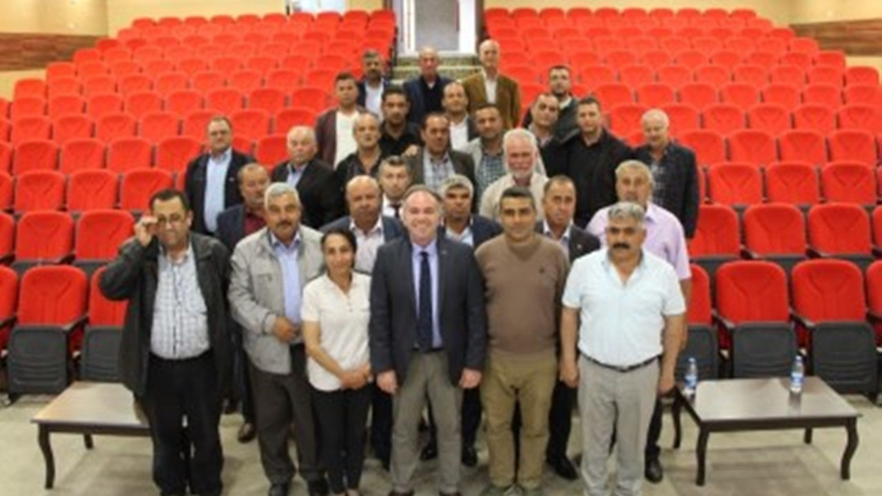 Aydın'da Başkan Fuat Öndeş, muhtarlarla buluştu