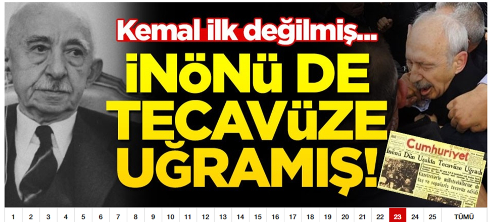 Yeni Akit'ten ramazan günü skandal manşet...