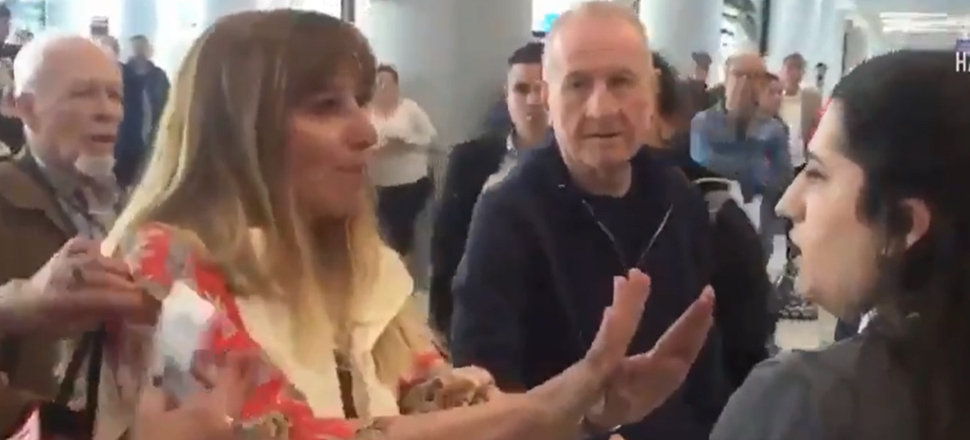 Havalimanındaki hakaret hakkında karar...