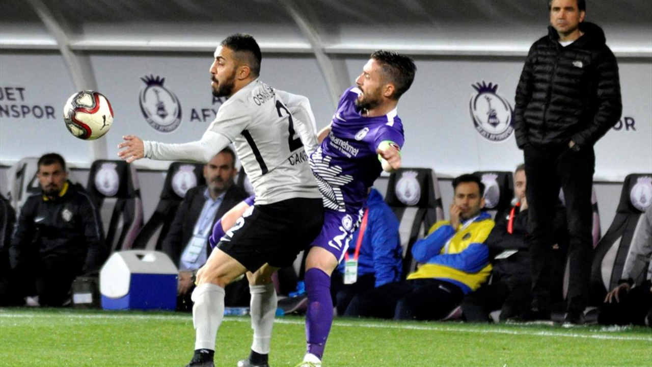 Afjet Afyonspor tek golle kazandı