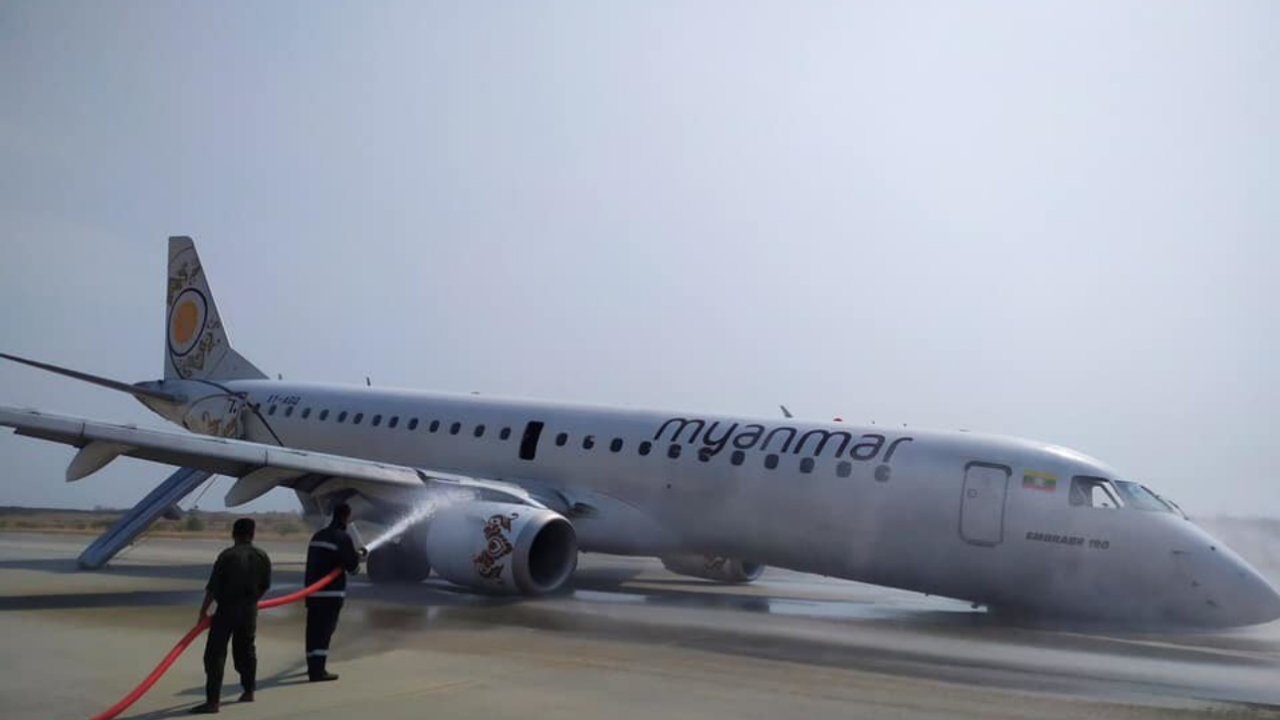 Pilot, yolcu uçağını böyle indirmek zorunda kaldı!