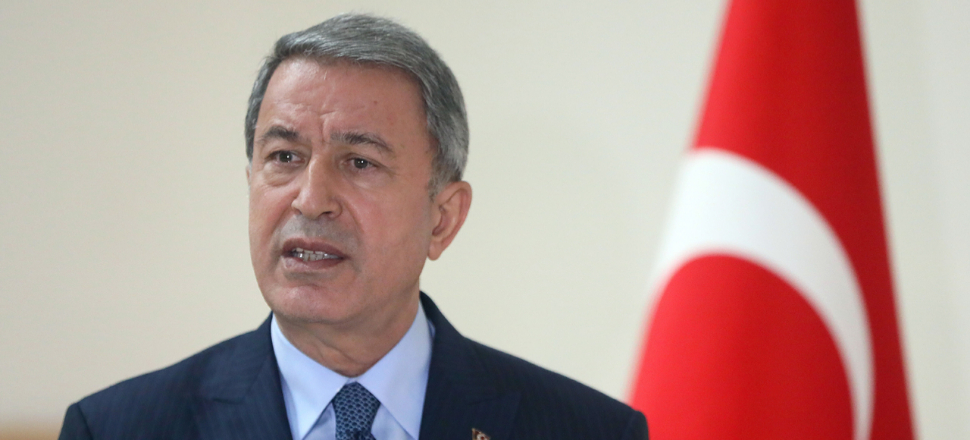Bakan Akar'dan Doğu Akdeniz mesajı!