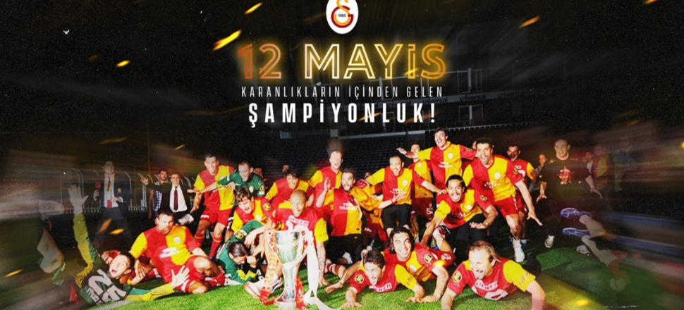 Galatasaray'dan 12 Mayıs göndermesi!