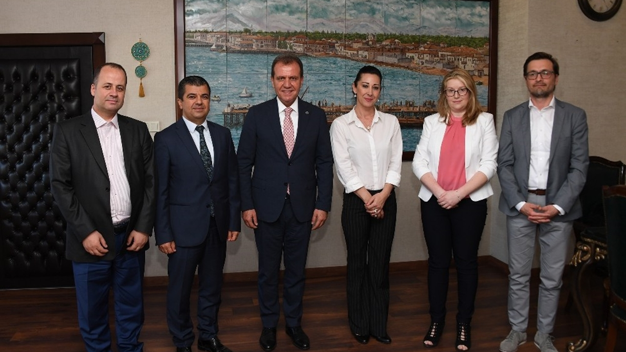 Mersin'de Polonya Heyetinden Başkan Vahap Seçer’e ziyaret