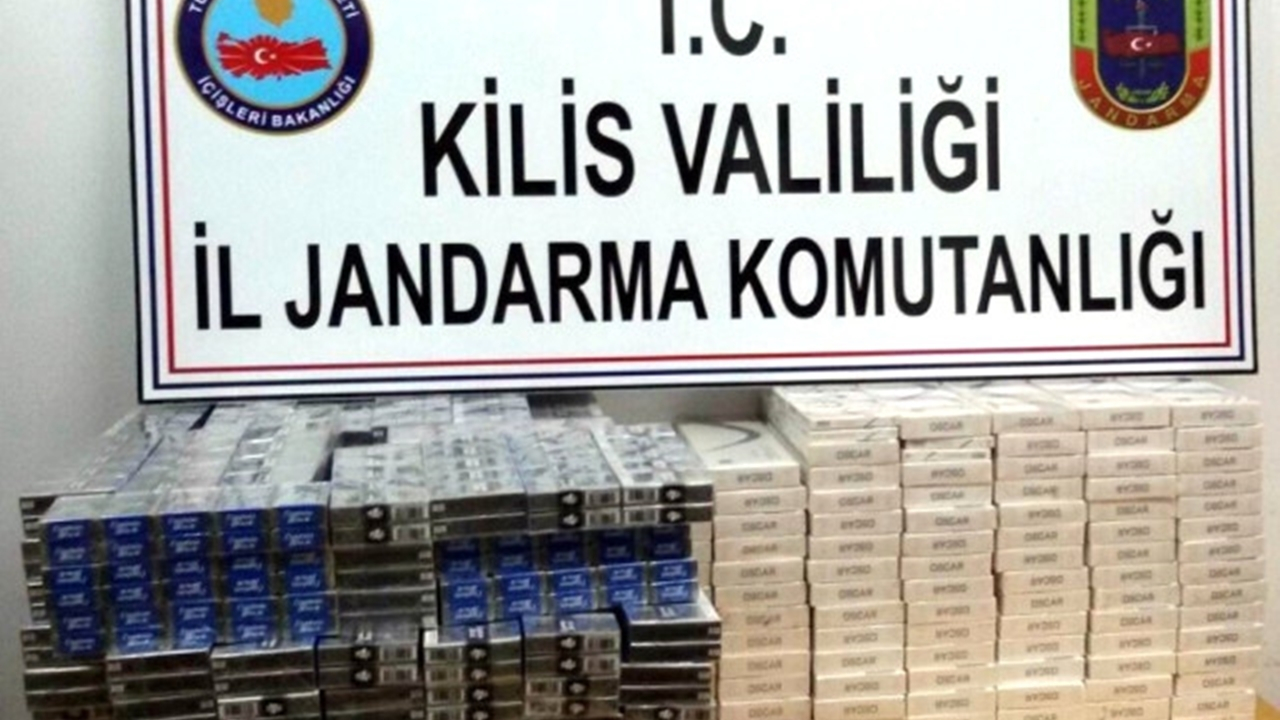 Kilis’te kaçak sigara baskını