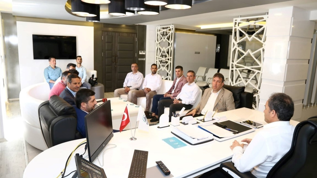 Adıyaman'da AGAD Başkanı Aslan, Başkan Kılınç ile buluştu