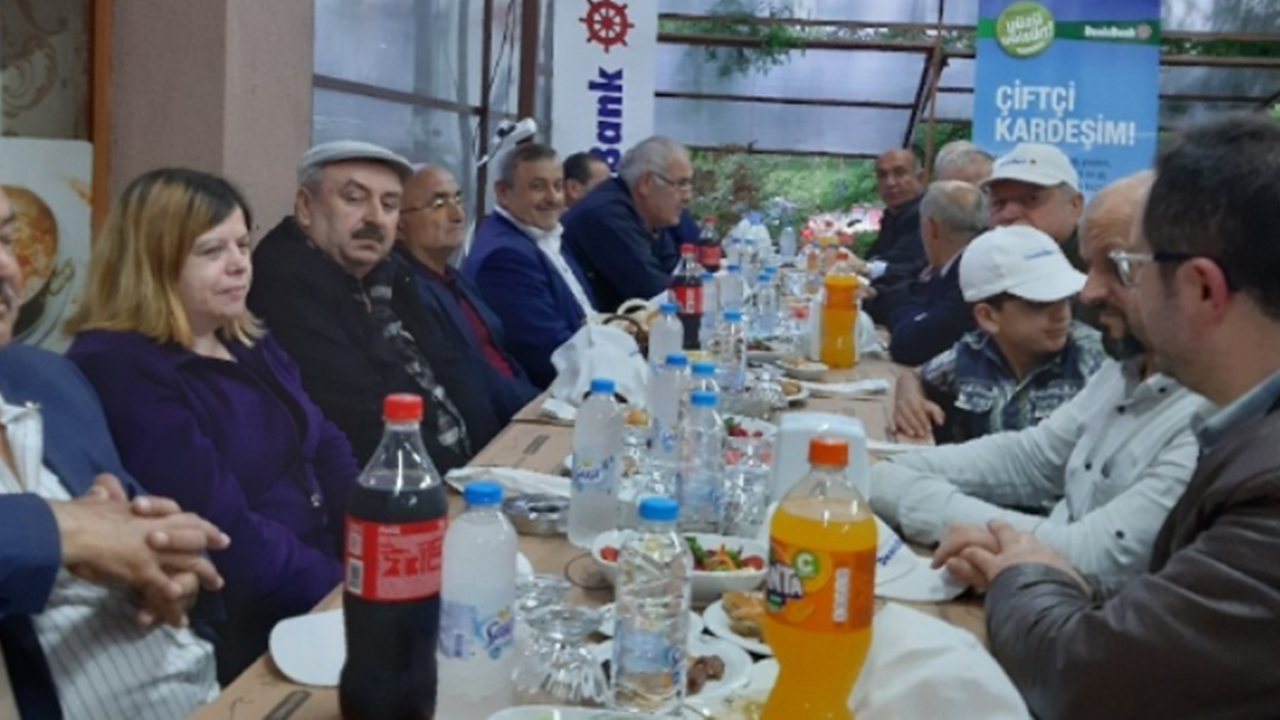 Zonguldak Çaycumalı üreticiler iftarda buluştu