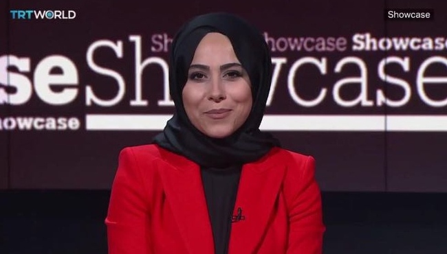 İşte TRT World'ün ilk başörtülü spikeri: Efnan Han