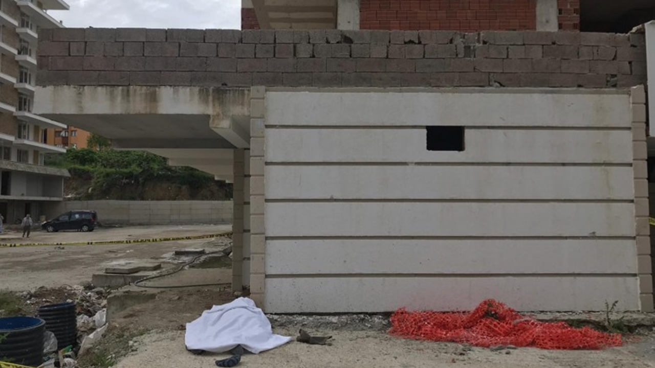 Giresun'da İnşaattan düşen işçi yaşamını yitirdi