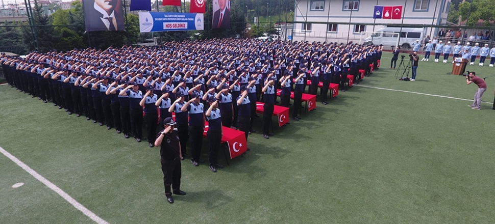 Eğitimlerini tamamlayan zabıtalar göreve başladı!