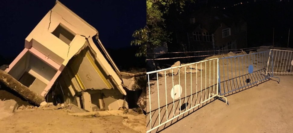Ordu'da heyelan tüm mahalleyi tehdit ediyor...