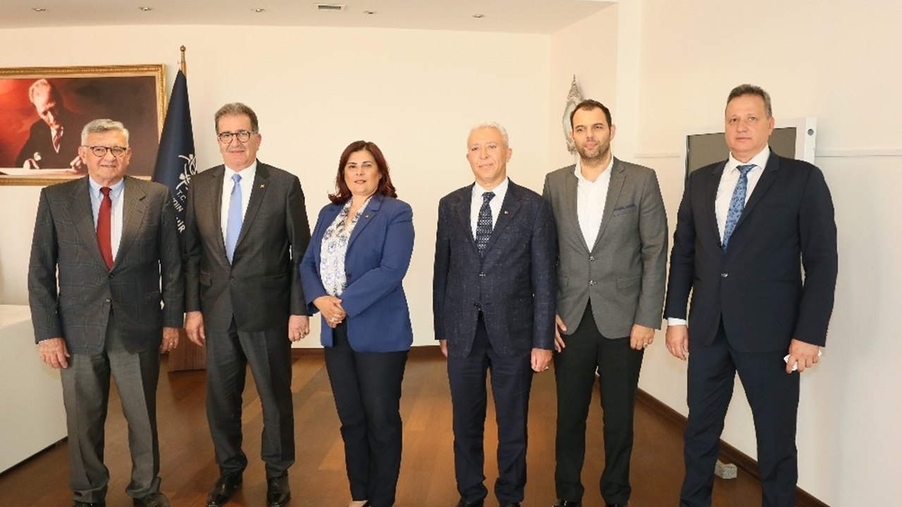 Aydın STB yönetimi, Başkan Özlem Çerçioğlu’nu ziyaret etti