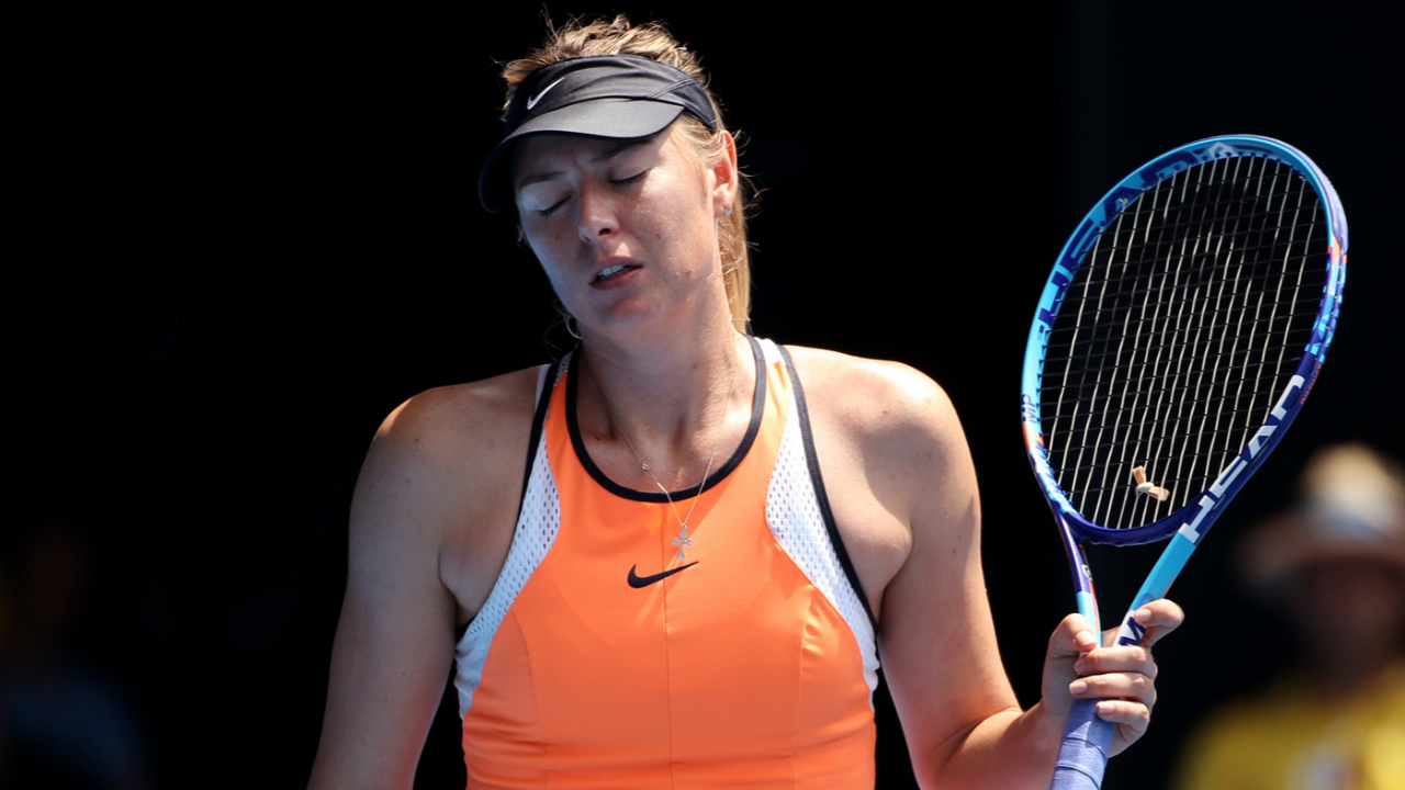 Sharapova, Fransa Açık'tan çekildi!