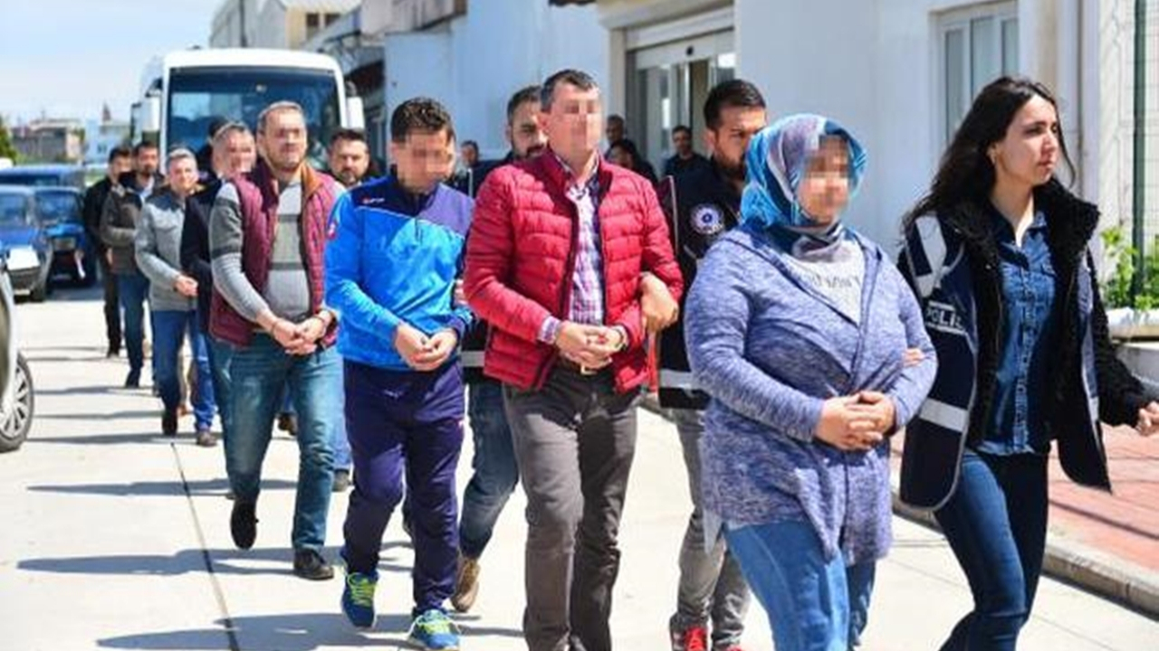 Adana'da FETÖ operasyonu 15 kişi adliyede