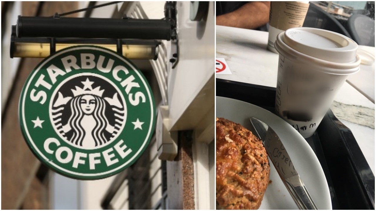 Starbucks çalışanından kadın müşteriye taciz!