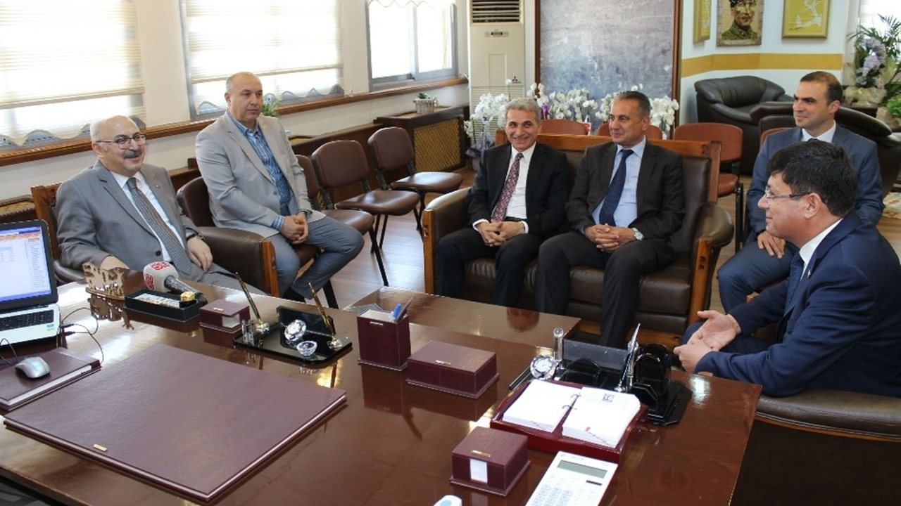 Aydın'da Vali Yavuz Selim Köşger’den Başkan Kürşat Engin Özcan’a hayırlı olsun ziyareti
