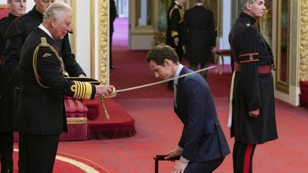 Ünlü raket Andy Murray şövalye ilan edildi!