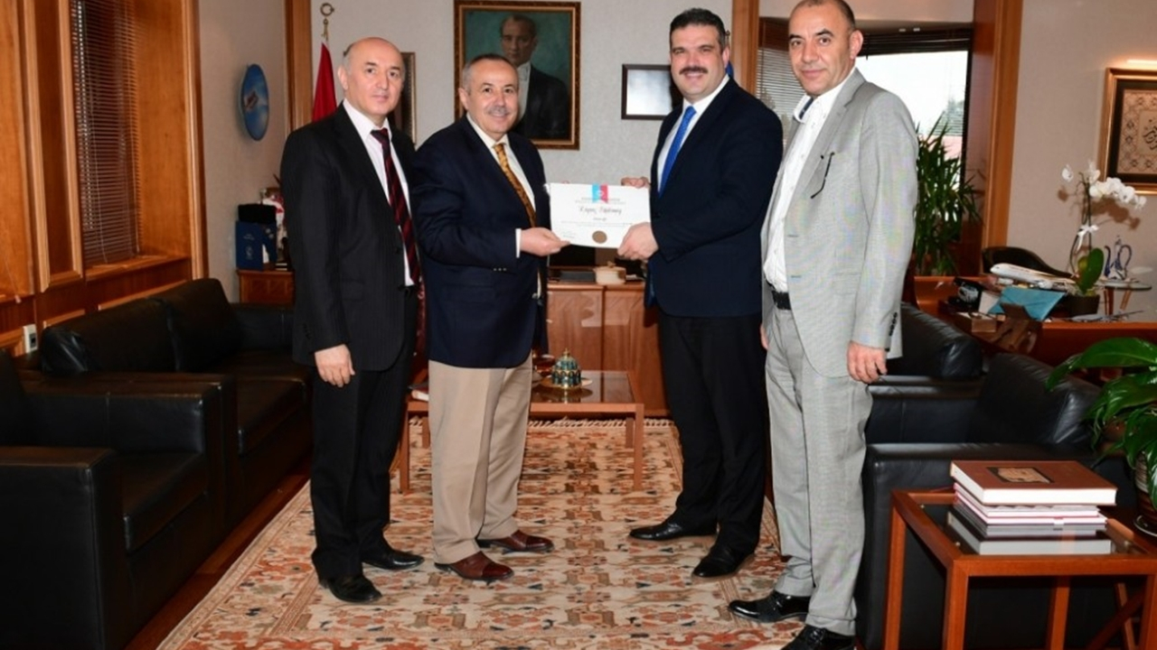 Eskişehir'de Rektör Şafak Ertan Çomaklı’ya ziyaretler sürüyor