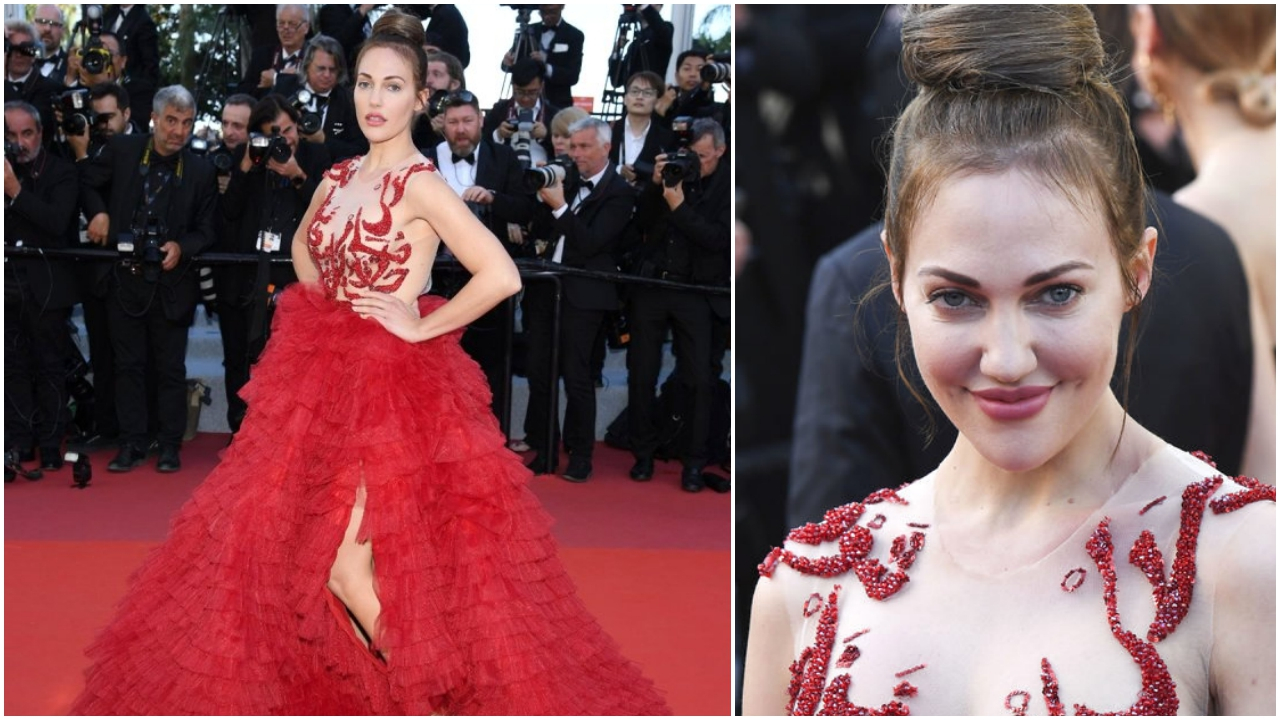 Meryem Uzerli Cannes'ı yakıp geçti!