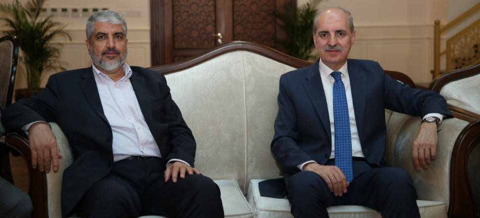 Numan Kurtulmuş Halid Meşal'i kabul etti!