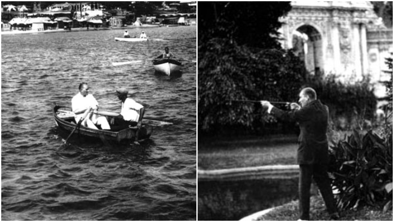 İşte Atatürk'ün az bilinen fotoğrafları!