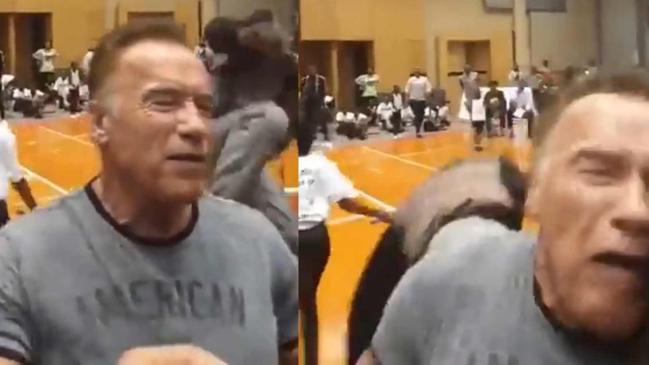 Arnold Schwarzenegger G. Afrika'da saldırıya uğradı!