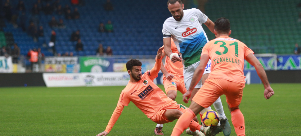 Aytemiz Alanyaspor: 1 - Çaykur Rizespor: 1