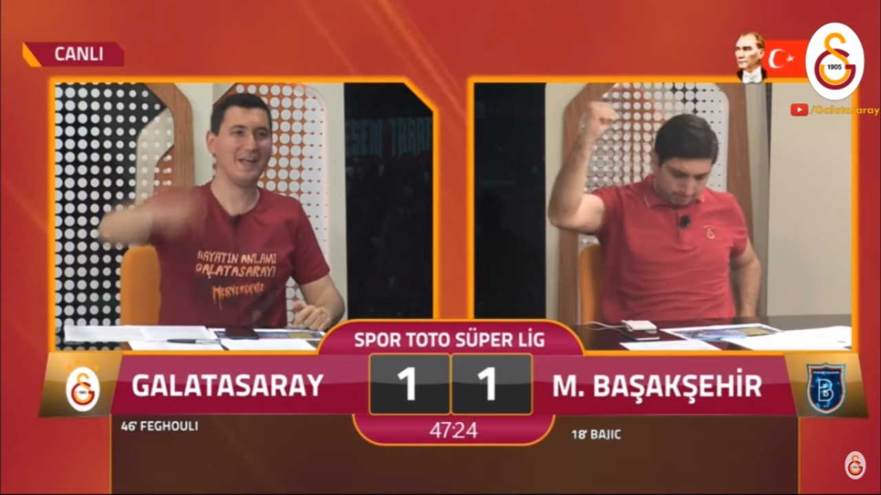 Cimbom attı, GS TV spikerleri çıldırdı...