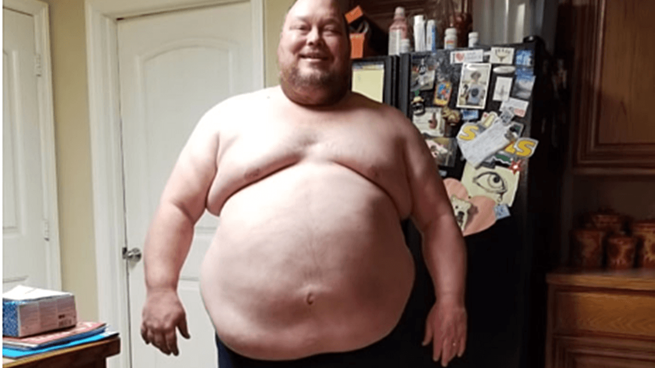 Bu adam çocukları için tam 90 kilo verdi!