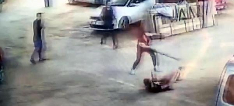 Kütahya'da gençler arasında döner bıçaklı kavga...