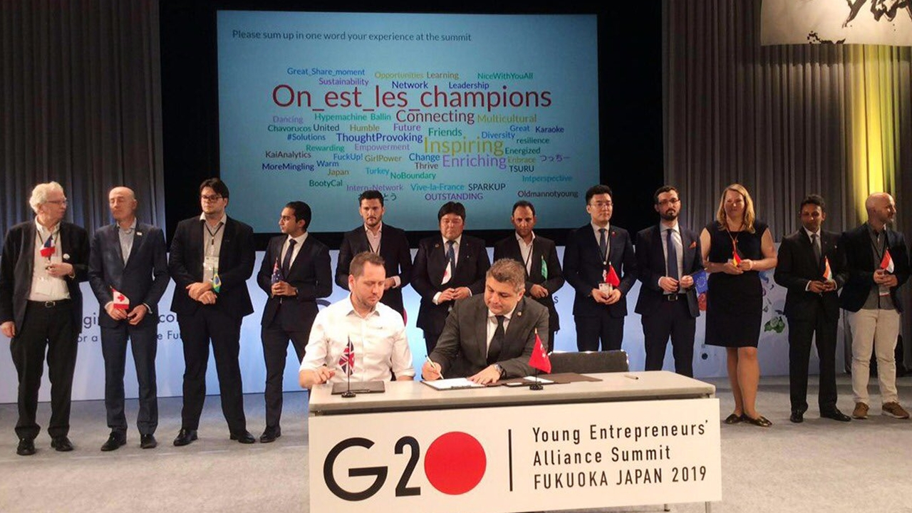 G20 YEA zirvesine TÜGİAD damgası...