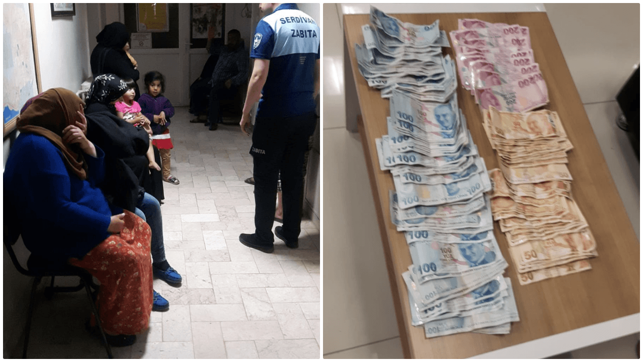 Bu paraların hepsi bir dilencinin üzerinden çıktı!