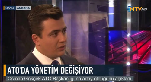 ATO Başkanlığına aday olan Osman Gökçek'ten açıklama