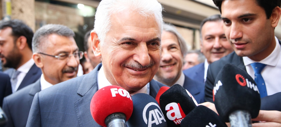 Yıldırım'dan İmamoğlu'na canlı yayın yanıtı!