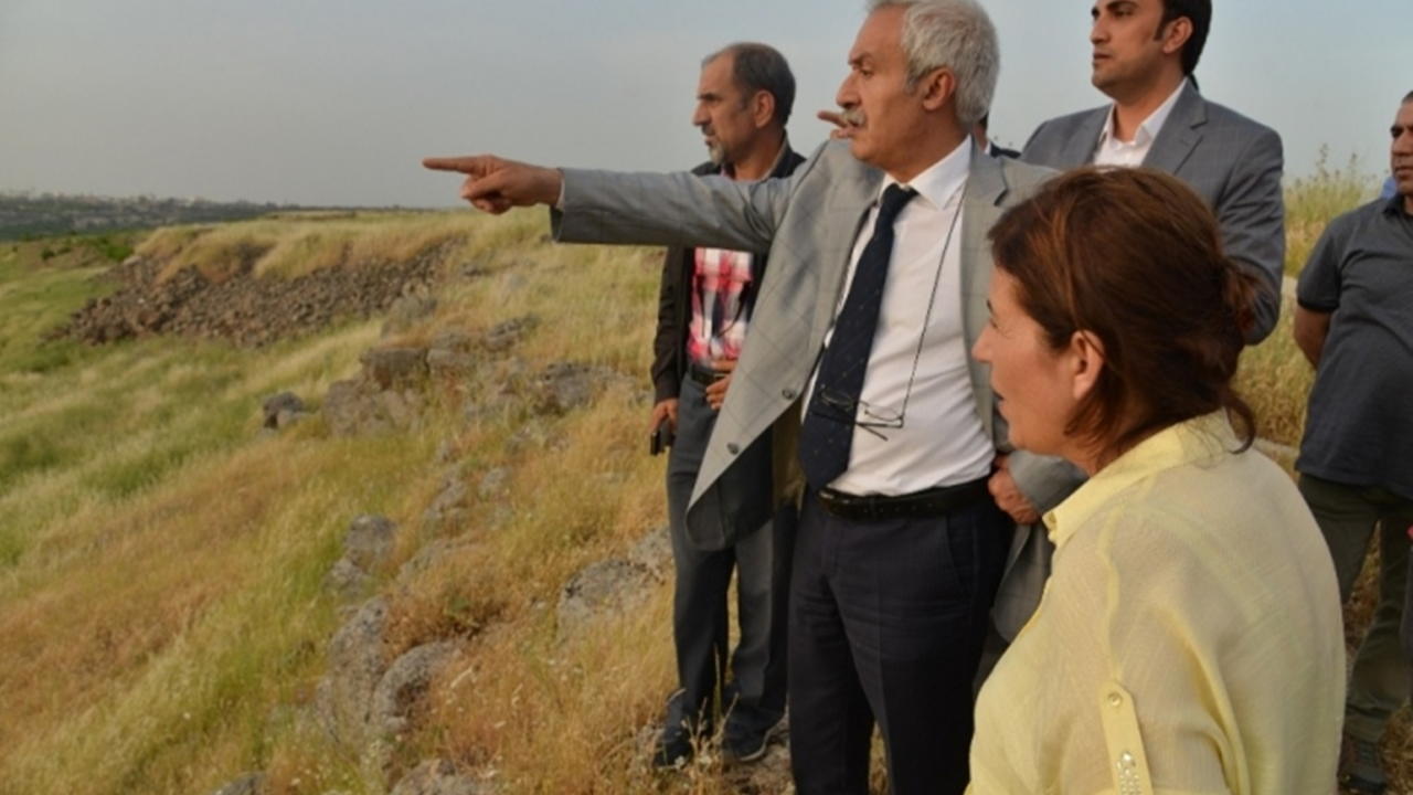 Diyarbakır'da Adnan Selçuk Mızraklı, Kırklar Dağı’nda incelemelerde bulundu