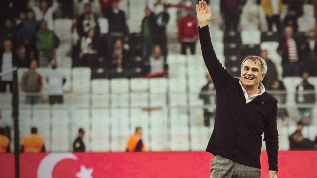 Şenol Güneş, Beşiktaş'a veda etti!