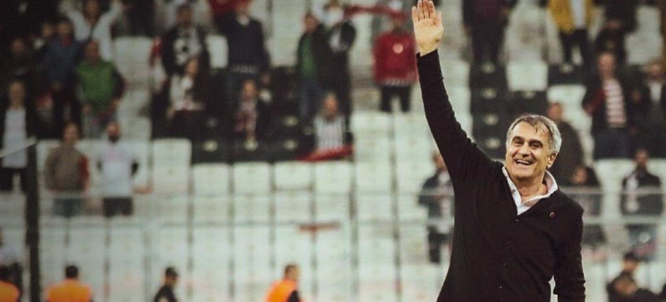 Şenol Güneş, Beşiktaş'a veda etti!