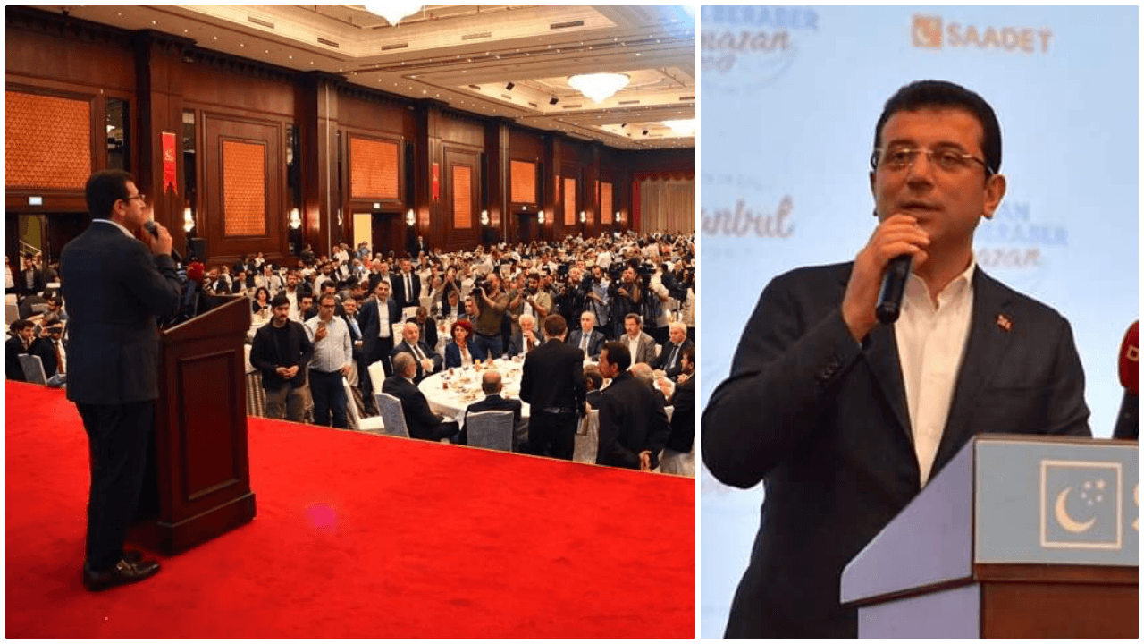 İmamoğlu Saadet'in iftarına damga vurdu!