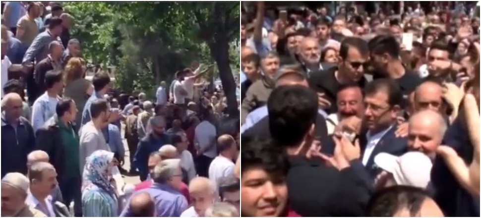 Pendik'te Ekrem İmamoğlu'na protesto!