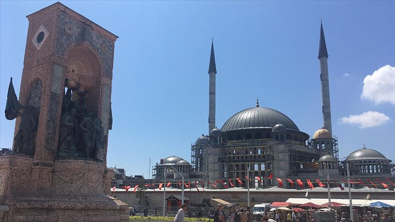Taksim Camisi'nin bu yıl sonunda ibadete açılması bekleniyor!