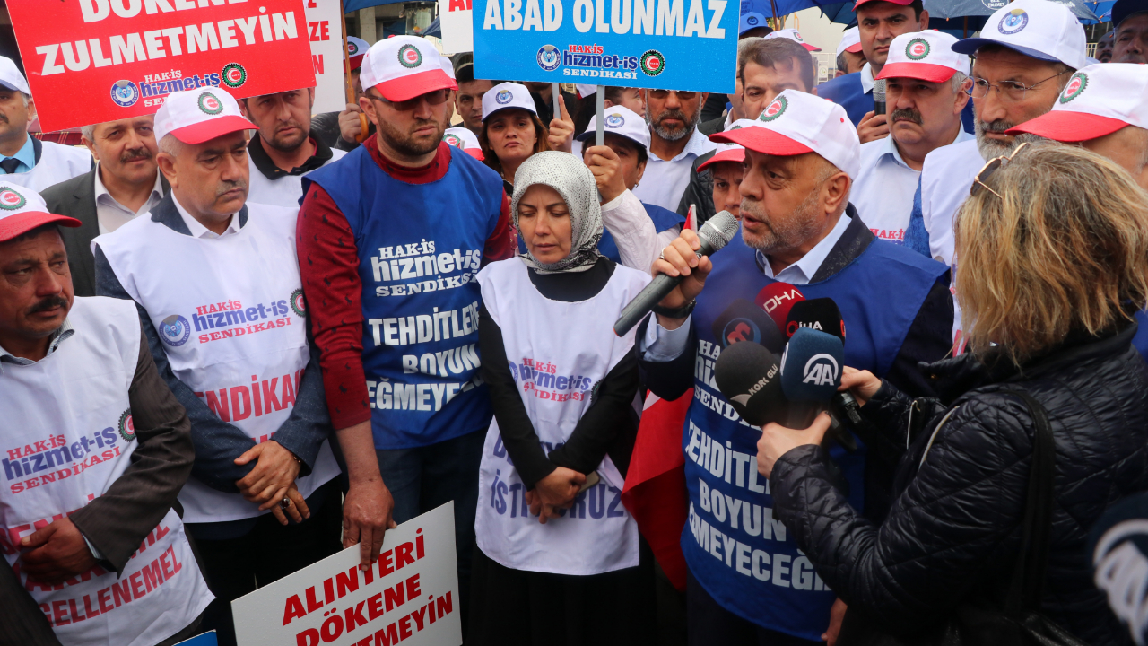 Hak-İş CHP Genel Merkezi'ne yürüyüş başlatıyor!
