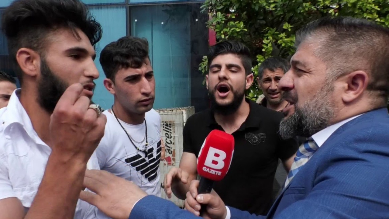 "Kafa keseceğim" diyen Suriyeliye tepki!