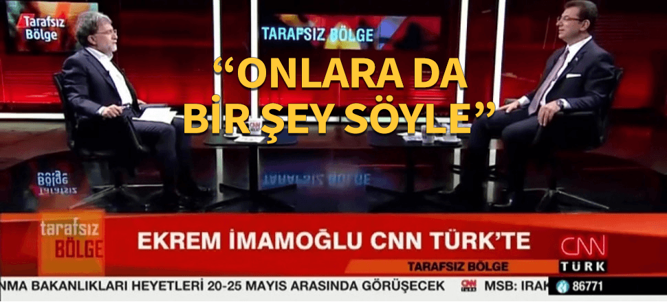 Ahmet Hakan'dan İmamoğlu'na çağrı!